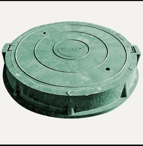 Люк полимерный 70кН (Зеленый)