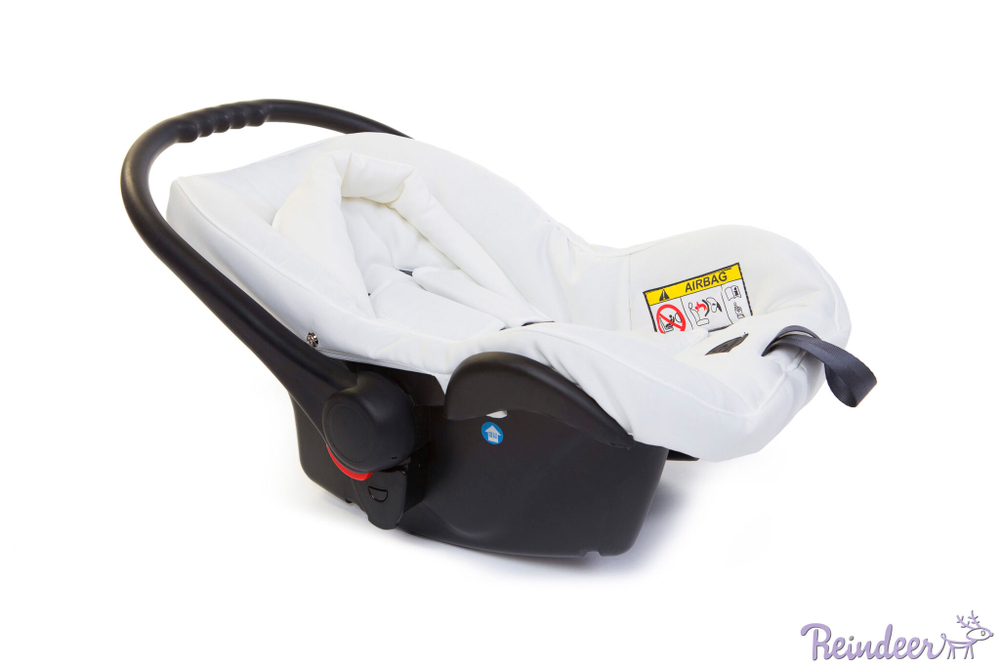 Детская коляска Reindeer Prestige Lily 3 в 1 (фиолетовый с рисунком)