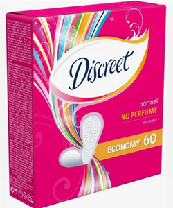 Женские ежедневные прокладки DISCREET Normal (60шт)