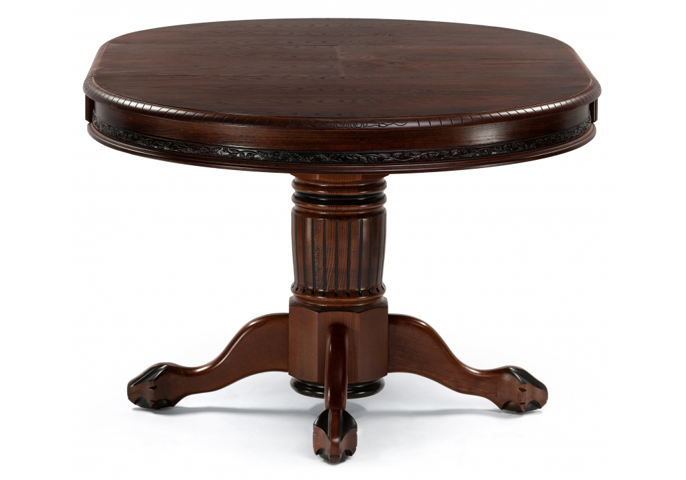 Стол деревянный Woodville Альфред орех, коричневая патина