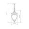 Уличный подвесной светильник Elektrostandard Andromeda H (GLYF-8024H) a027997