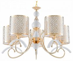 Подвесная люстра Arte Milano Florentia-9787 309787/5 Wh/Gd