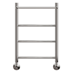 Полотенцесушитель водяной Point Афина PN04156P П3 500x600 с полкой, хром