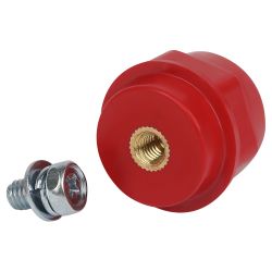 Изолятор ЭРА NO-224-148 SM-25 с болтом (Н25хD30мм М6) 6кВ