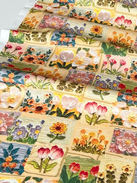 ЦВЕТОЧНАЯ МОЗАИКА - 100% хлопок 3