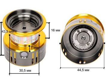 Tsurinoya FS2000 Шпуля глубокая.