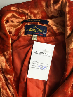 Жакет Mary Stone бархатный, визуально на 40 размер