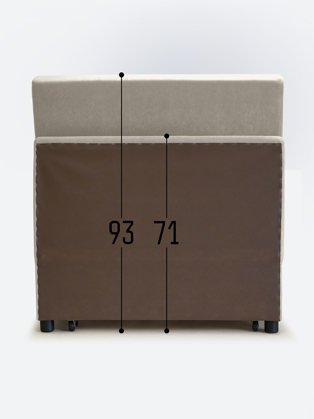 Кресло-кровать "Экономик" 90 см