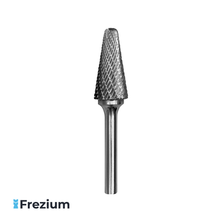 Борфреза твердосплавная по металлу "SGS" (16x6x30x77; SL-5M 25278; Форма L)