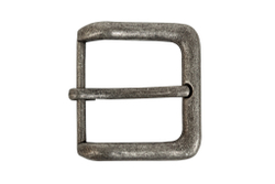 Пряжка для ремней 39 мм - состаренное серебро, матовое