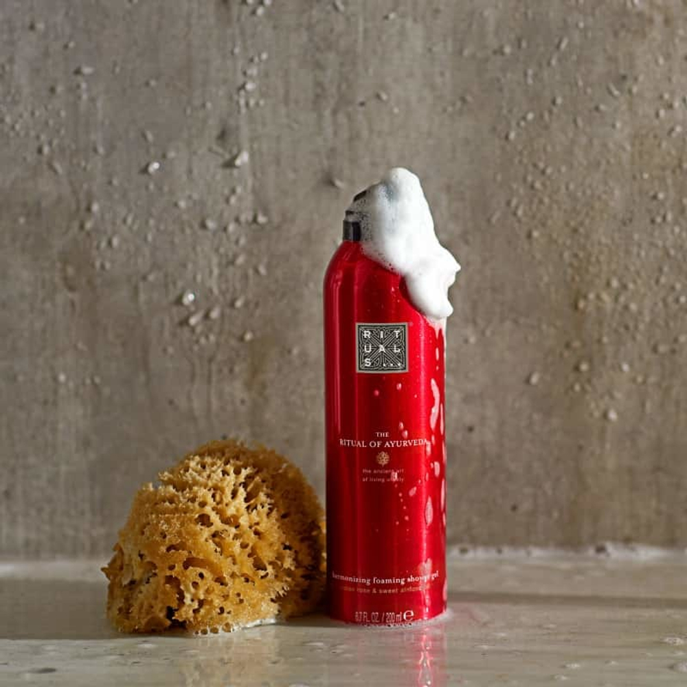 The Ritual of Ayurveda Foaming Shower Gel