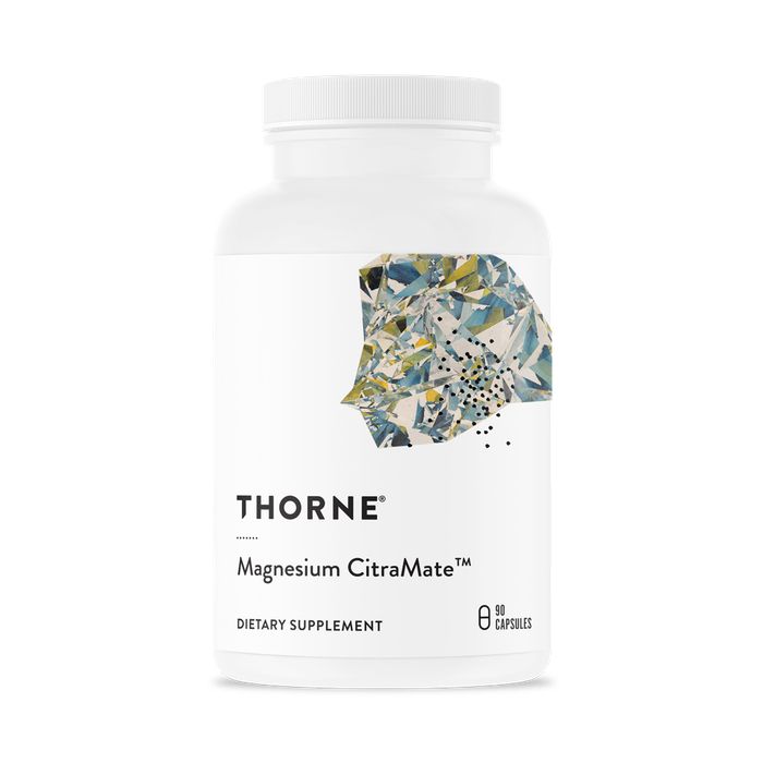 Цитрамат магния, Magnesium CitraMate, Thorne Research, 90 капсул