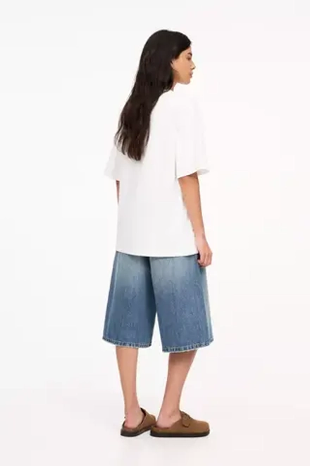 PULL&BEAR Футболка с принтом Микки Мауса, белый