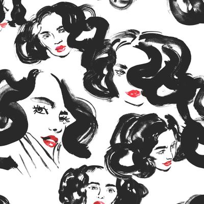 Красная помада