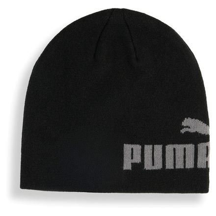 Шапка PUMA ESS Mid Crown Cuffless Beanie, 02641101, 100% акрил, черный