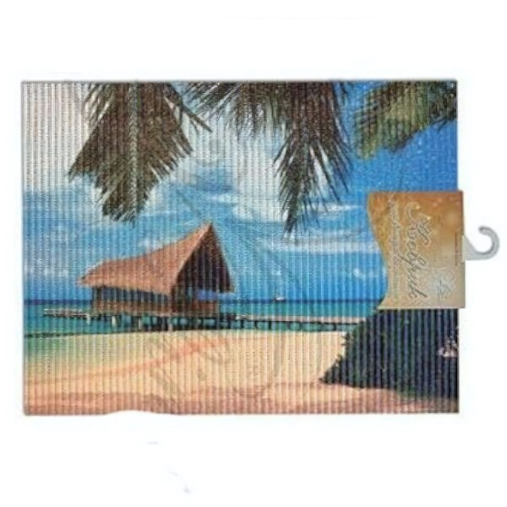 Коврик для ванной комнаты из вспененного ПВХ "Бали" 67х47 см