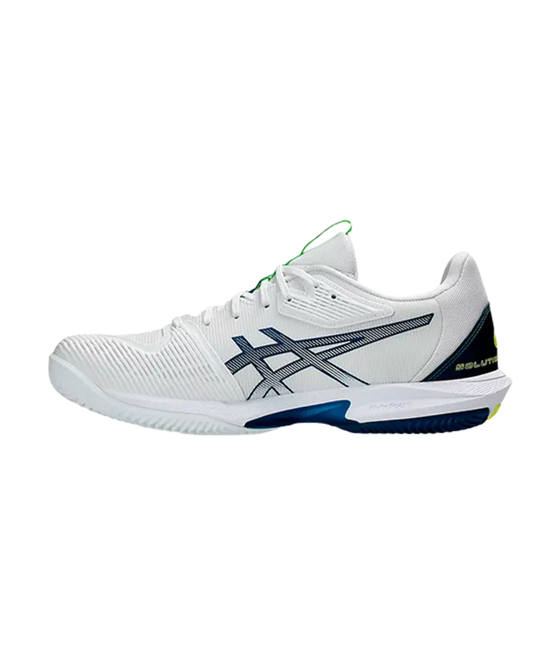 Asics Solution Speed FF 3 Clay Белый-Мако Синие Кроссовки