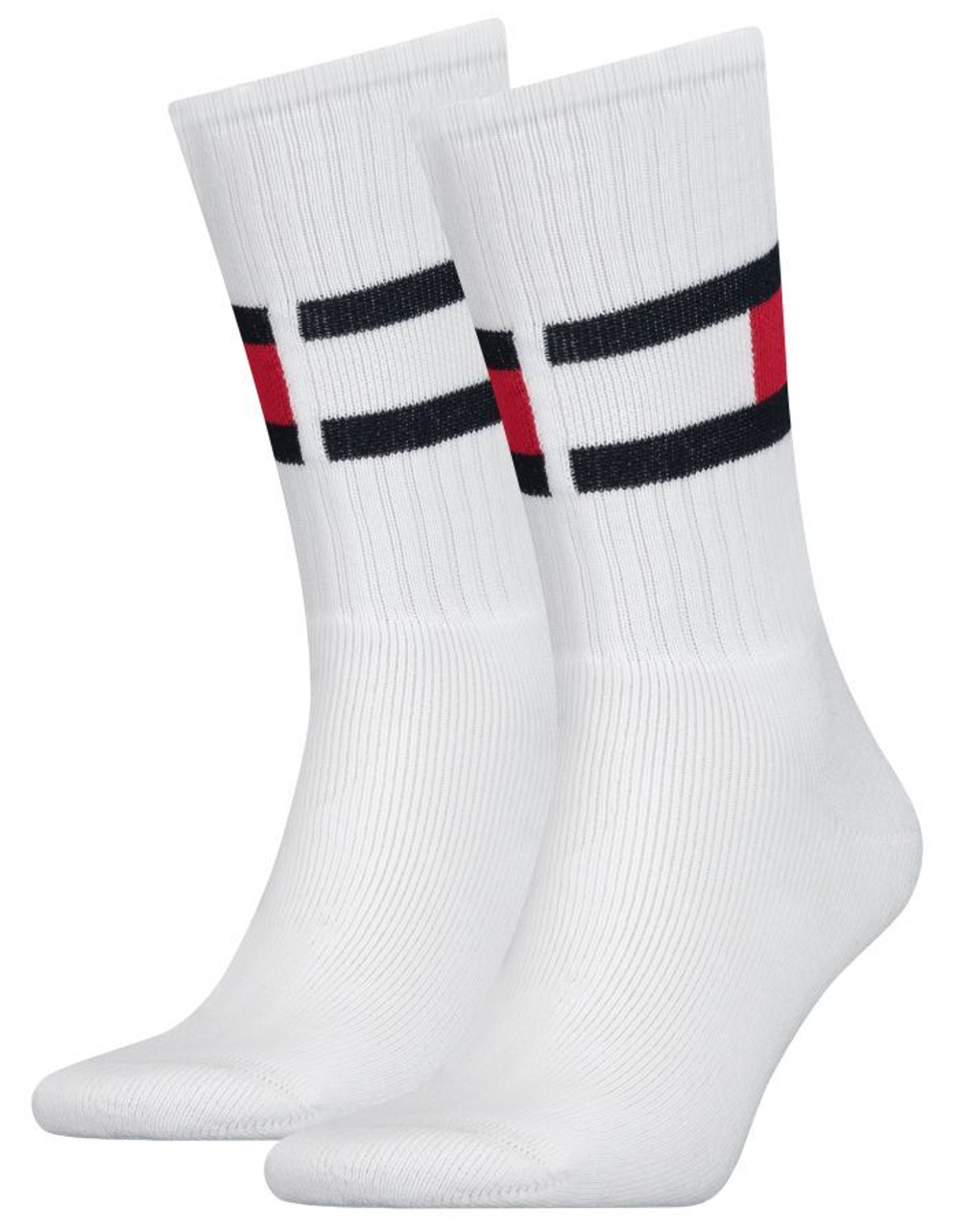 Теннисные носки Tommy Hilfiger Flag 1P - белый