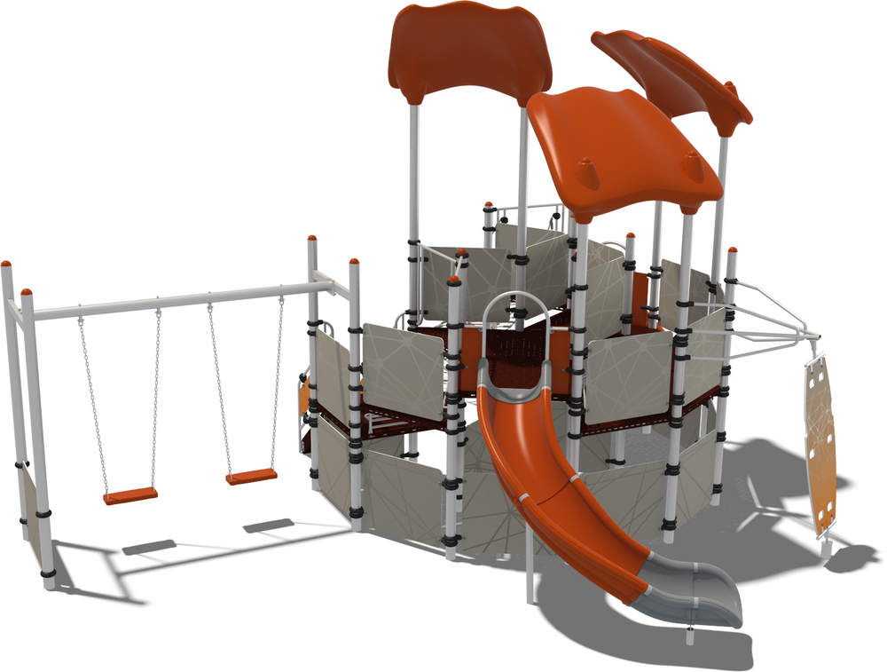 Детский городок Баунти Vector ДГ013.00.10 для игровых площадок 7-12 лет