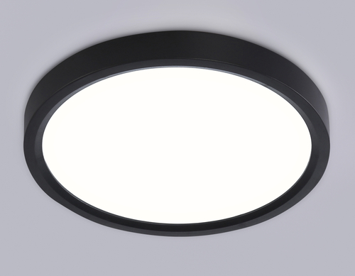 FZ1902 BK черный IP54 13W 3000K-6500K CCT-переключатель D230*25 (Без ПДУ)