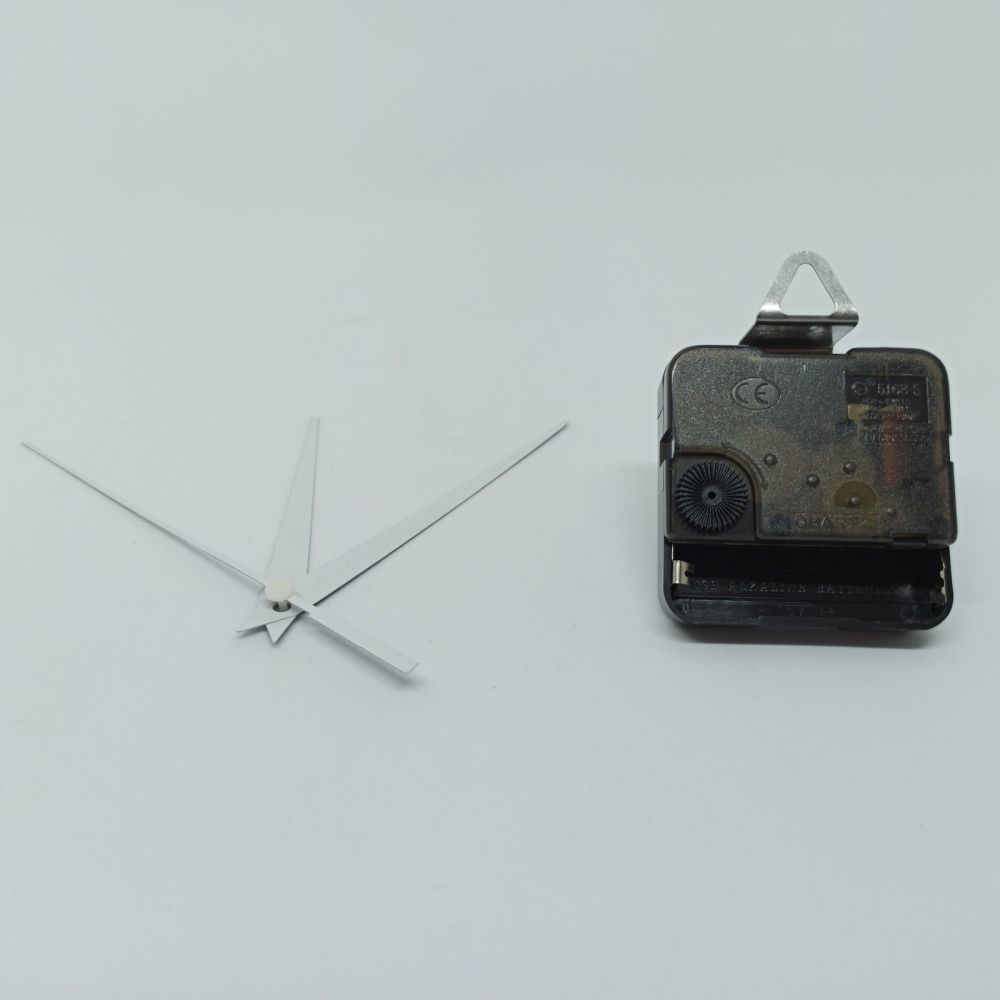 Часовой механизм, шток 16 мм, со стрелками №08 (1уп = 5шт)