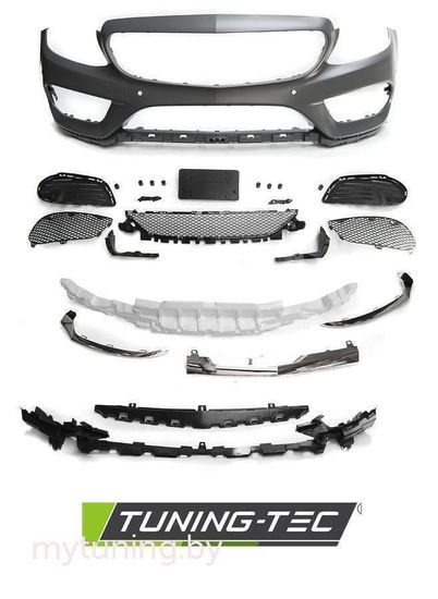 Передний бампер AMG STYLE для Mercedes C W205