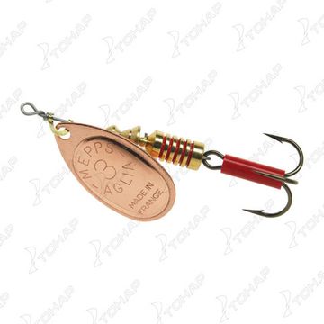 Блесна вращ. MEPPS Aglia CU №3 (6,5 г) блистер (CAND30033BL) MEPPS