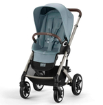 Прогулочная коляска Cybex Talos S Lux TPE Stormy Blue с дождевиком