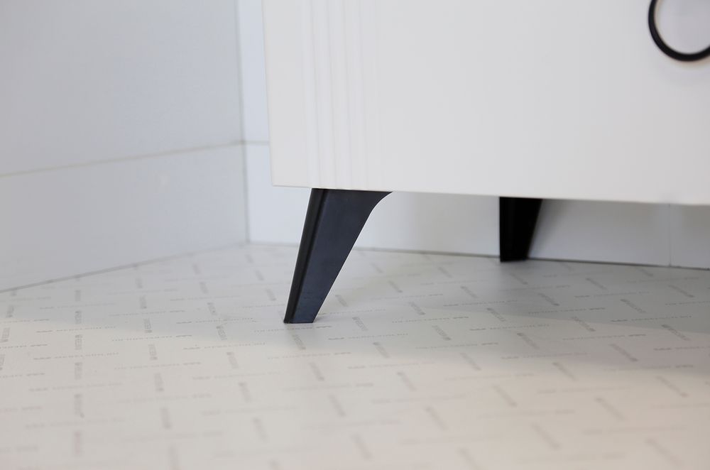 Тумба прикроватная (Белое дерево/Белый матовый)