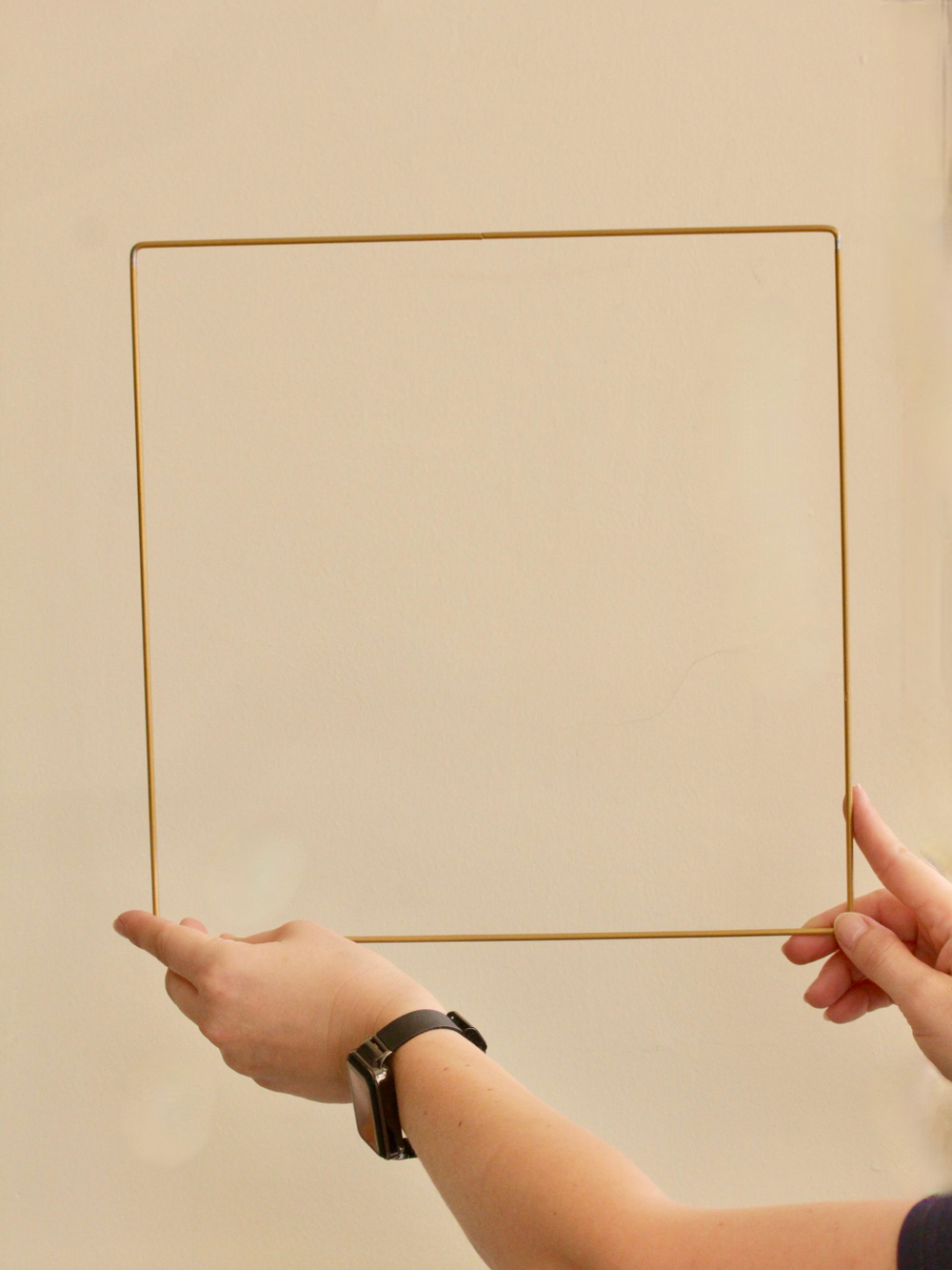 Квадрат металлический 30 см