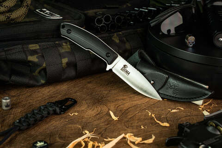 Туристический нож Sigma VG-10 (Cryo) Convex Black