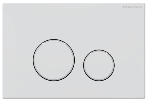 Клавиша для инсталляции CHARUS Spazio FP.330.12.02, белый матовый