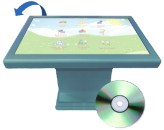 Интерактивный стол 32" к учебно-игровому терминалу