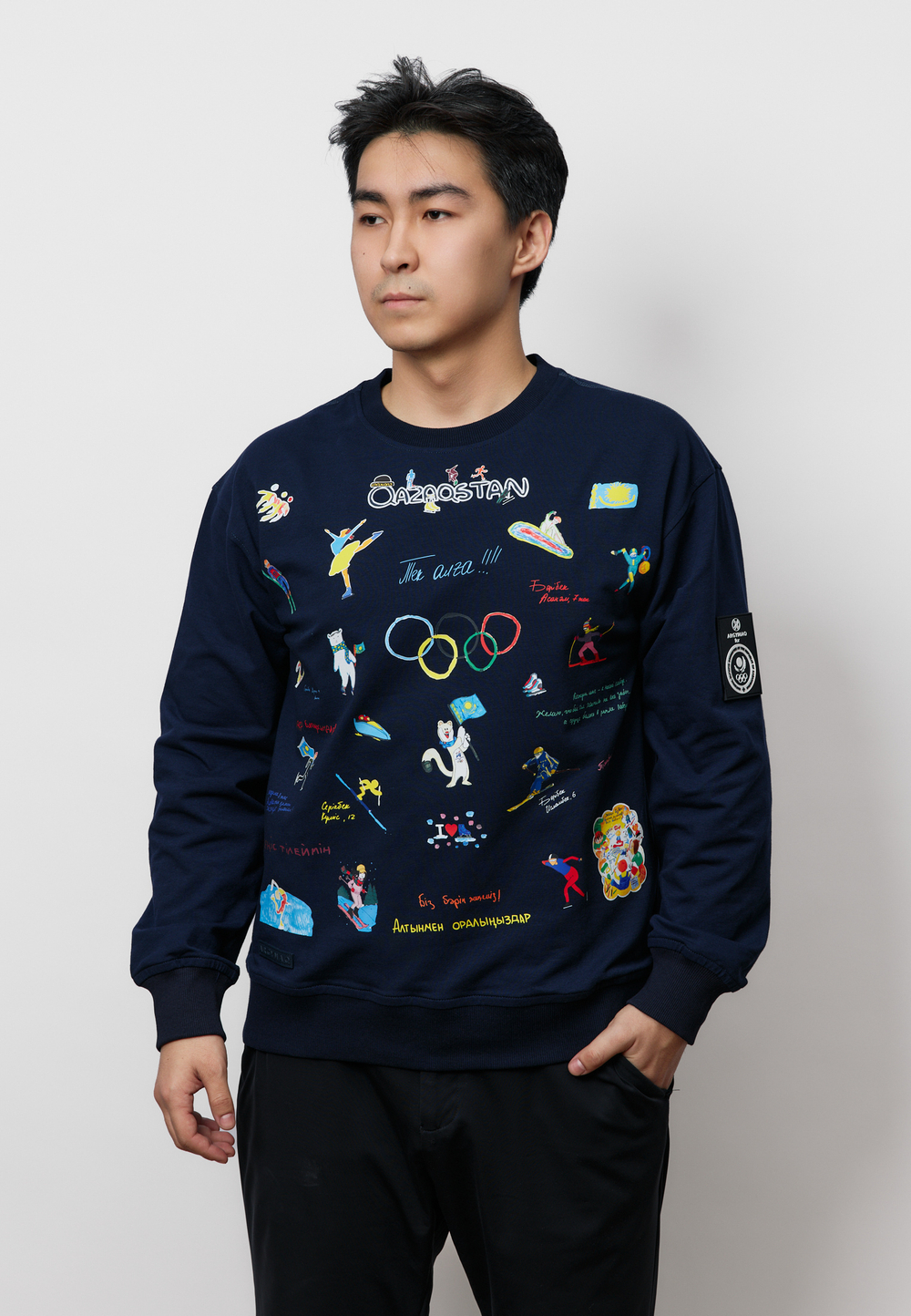 Свитшот OLYMPIC CHILD DARK BLUE