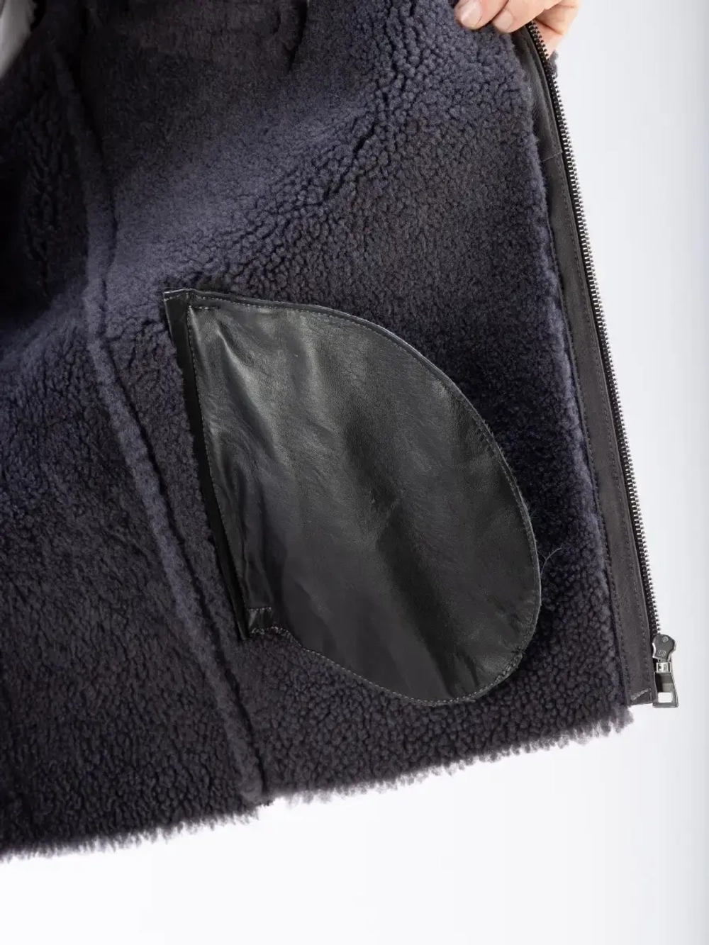 Дубленка мужская натуральная, пилот