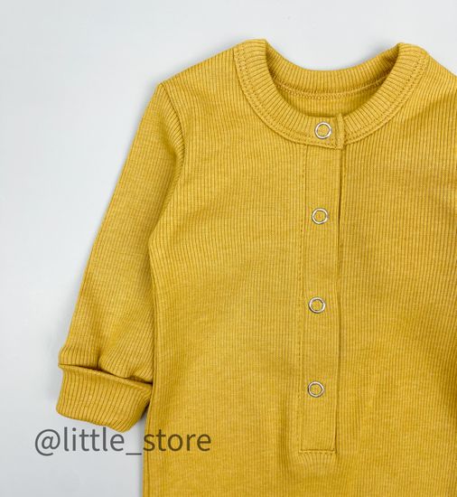 Комбинезон из кашкорсе Горчица