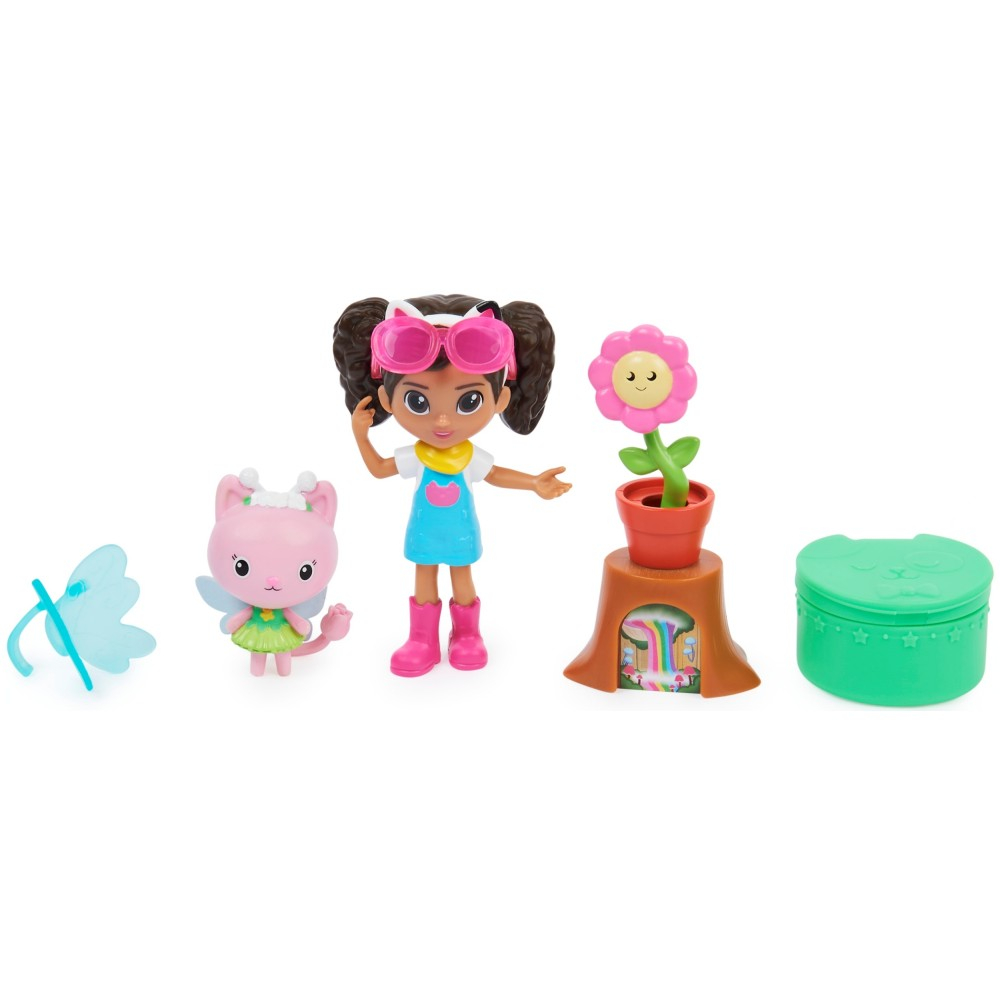 Koci Domek Gabi - Кошачий домик Габи - Цветущий сад Набор с фигуркой котика и аксессуарами 20133471