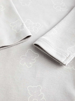 Боди с длинным рукавом для малышей Next K79-966, 5 шт., Белый, Серый