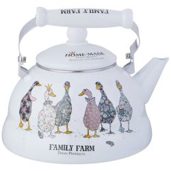 ЧАЙНИК AGNESS ЭМАЛИРОВАННЫЙ СЕРИЯ "FAMILY FARM", 3 Л