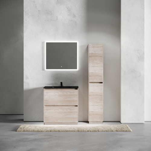 Тумба с раковиной Sancos Libra Floor 80 см LB80FEG дуб галифакс натуральный