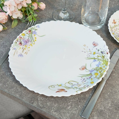 Тарелка обеденная 24см Ромашки