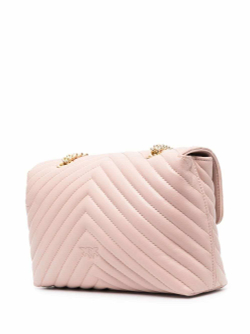 LADY LOVE BAG PUFF - pink gold