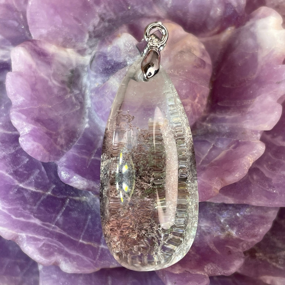 33426 Лодолит Кулон 12*27мм