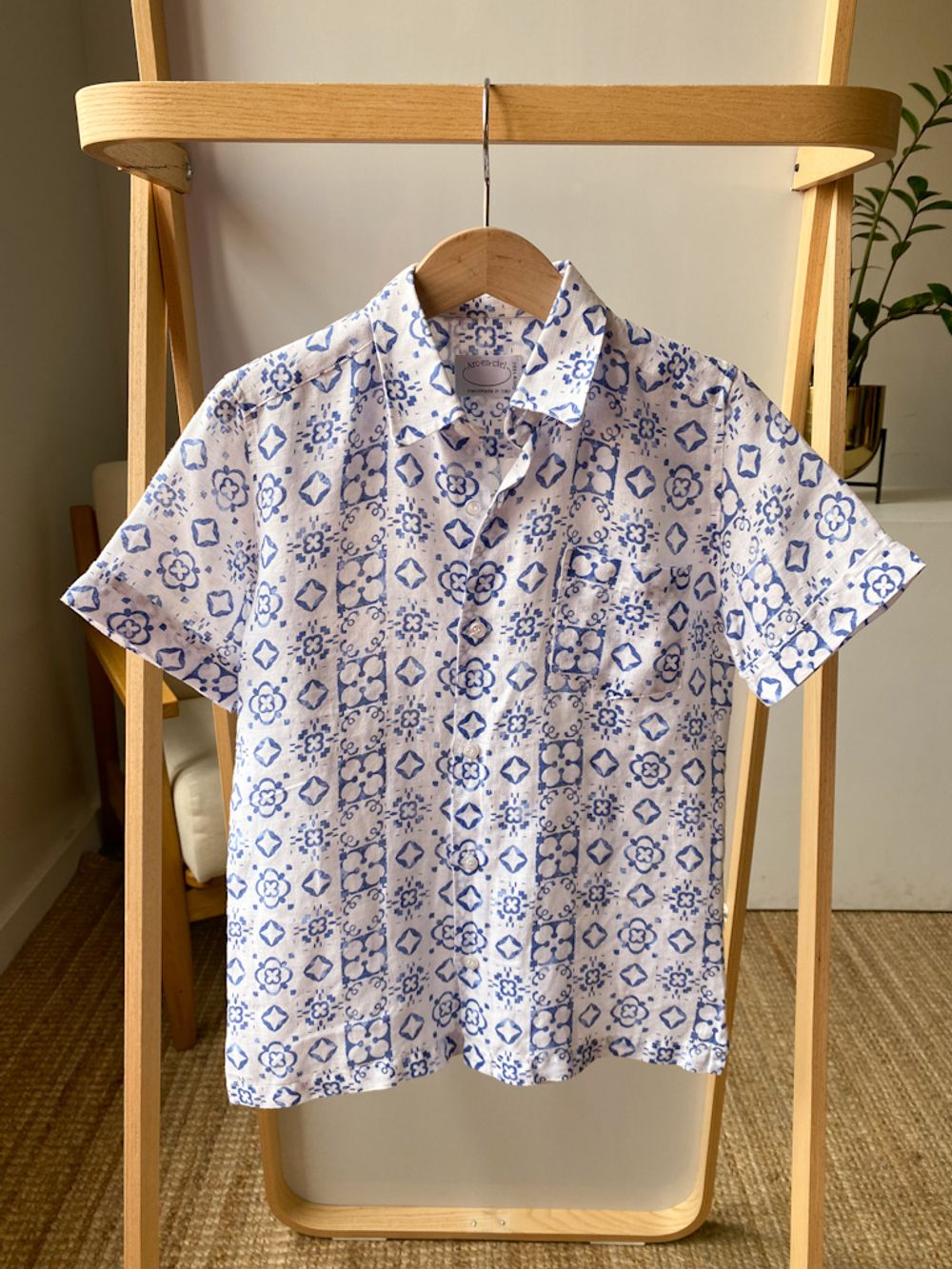 Новая льняная рубашка Arc en Ciel, 116