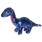 Игрушка мягкая Дино "космос" из пайеток 38 см без чипа, в пакет (Мульти-Пульти)