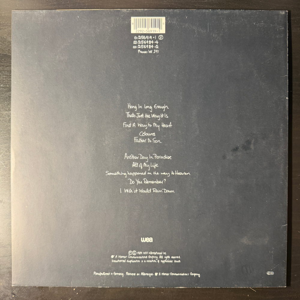 Phil Collins - ...But Seriously (Европа 1989г.)