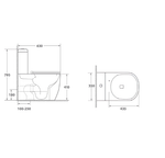 Унитаз-компакт напольный Ceruttispa Vince CT10373