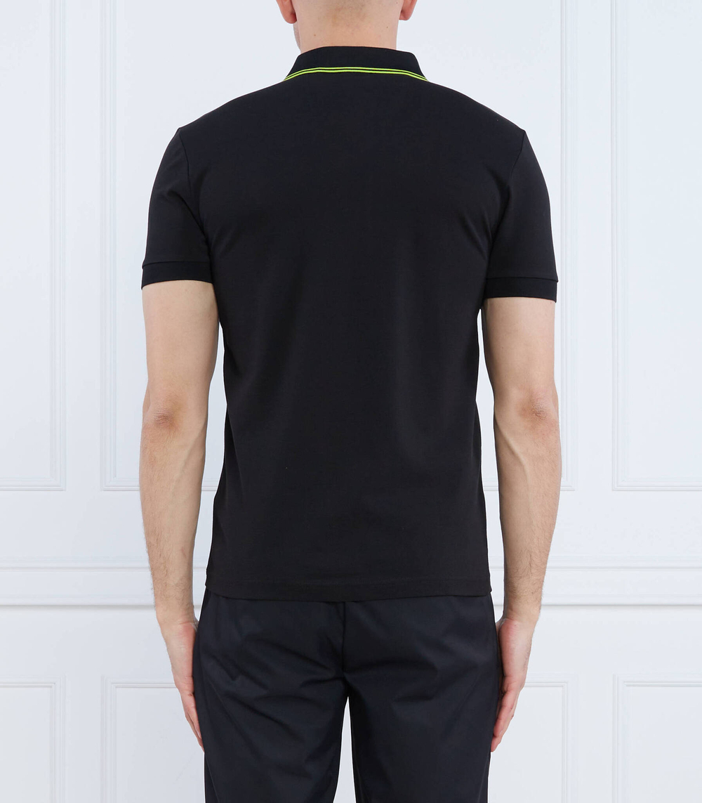 Поло Paule 4 BOSS GREEN - черный(50469391)