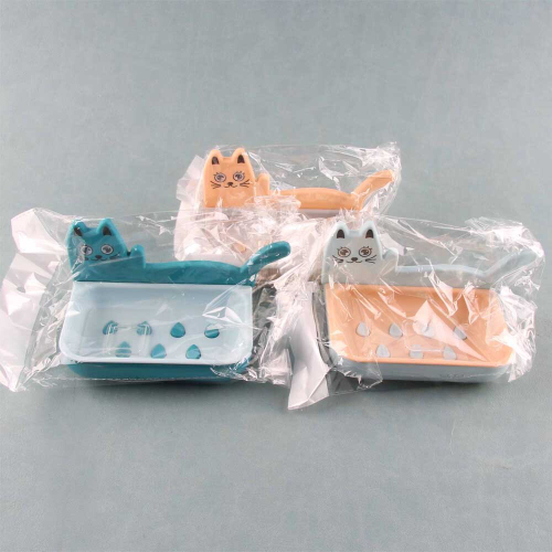 Мыльница с кошкой