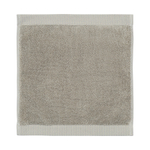 Полотенце для лица бежево-серого цвета из коллекции essential, 30х30 см